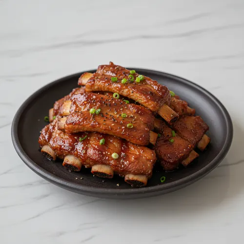 醤油豚バックリブ焼き