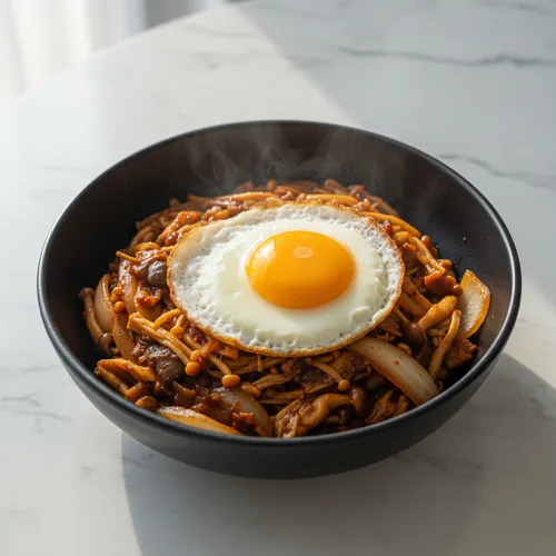 버섯 100g 볶음 밥도둑 반찬