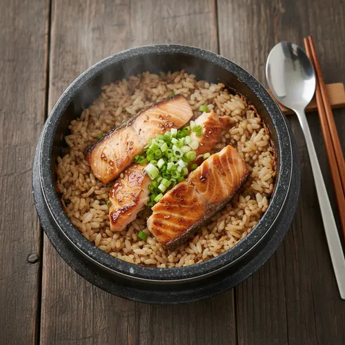 サーモン釜飯