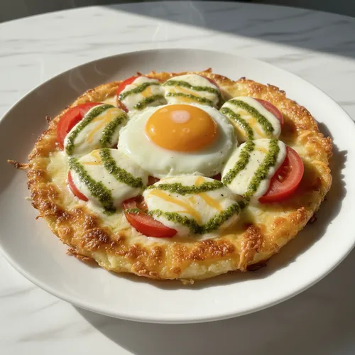 トルティーヤなしでチーズたっぷりヘルシーブランチ