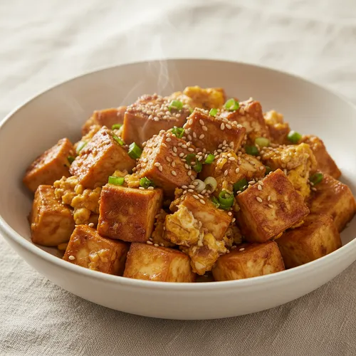 두부 계란 볶음