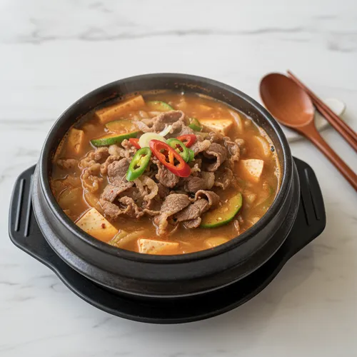 焼肉店より美味しいカルビテンジャンチゲ