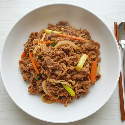 간단하고 맛있는 소불고기