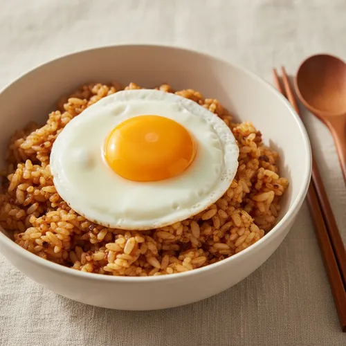 ヤンニョムサムジャン卵ご飯