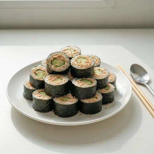 오이참치꽁다리김밥