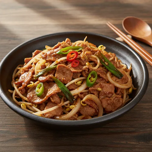 豚肉ともやし炒め