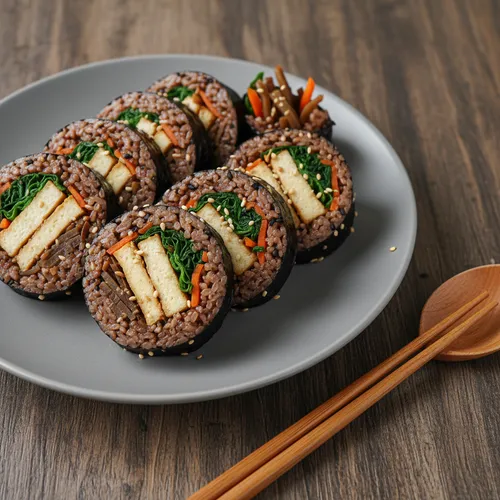 玄米豆腐キムパプ