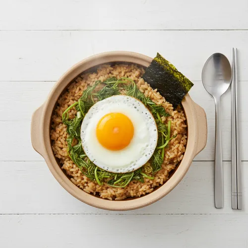 ナズナのテンジャン鍋ご飯