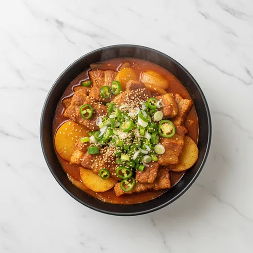 매운 삼겹찜