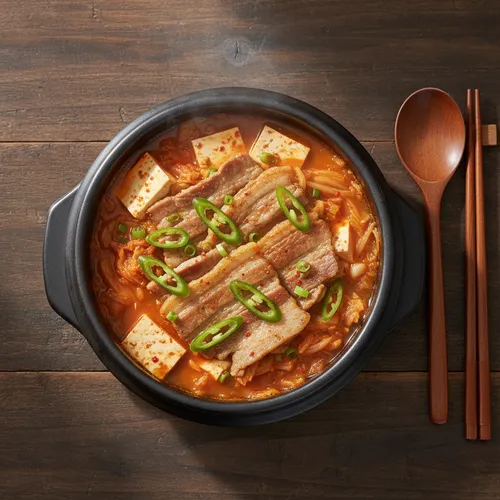 삼겹살 김치찌개