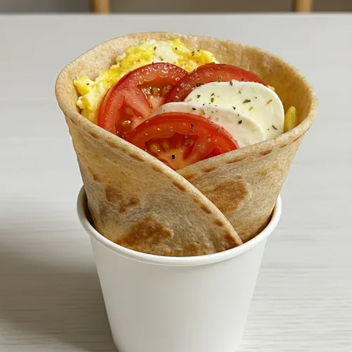 トマトトルティアラップ