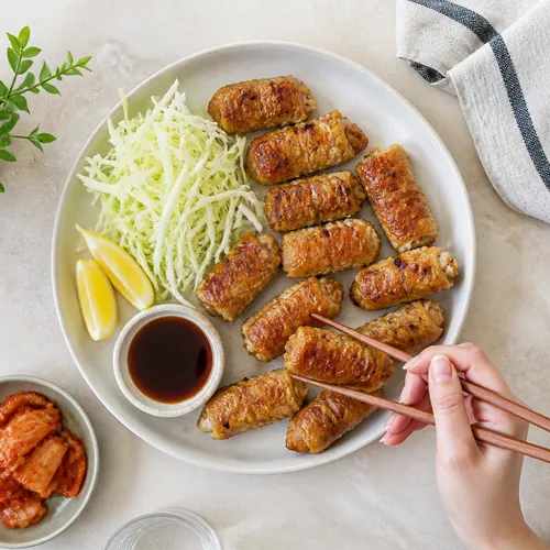 居酒屋おつまみの王様!鶏皮餃子