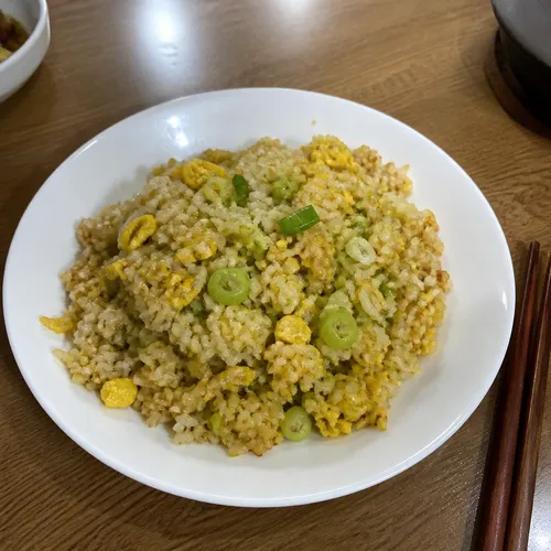 長ねぎの卵チャーハン
