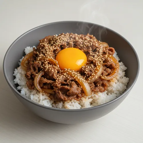 超簡単！牛バラ薄切り肉の牛丼