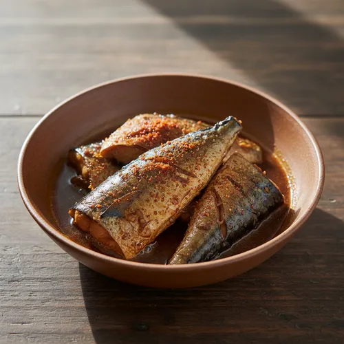 サワラの煮付け（日本風）