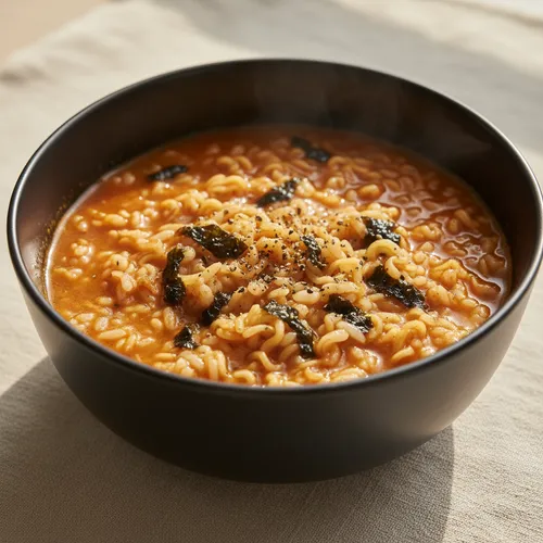 BTS ジョングク風 やみつきラーメン粥
