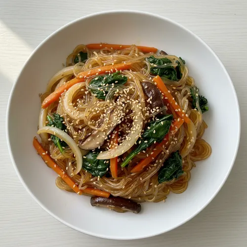 원팬 찜기 잡채