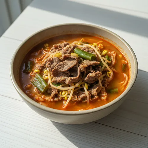 ユサムギョプ豆もやしのスープご飯