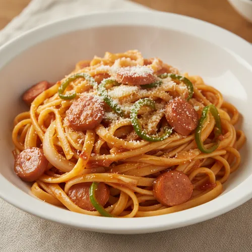 ソン・シギョンのナポリタンパスタ