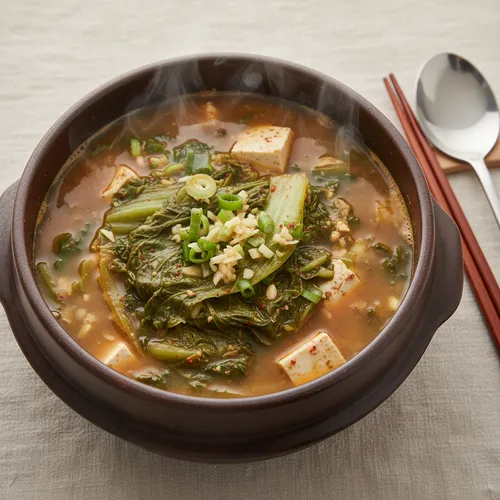 出汁なしで深い味わいの超簡単春白菜テンジャンク