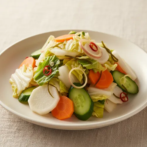 アサズケ（日本式野菜の浅漬け）