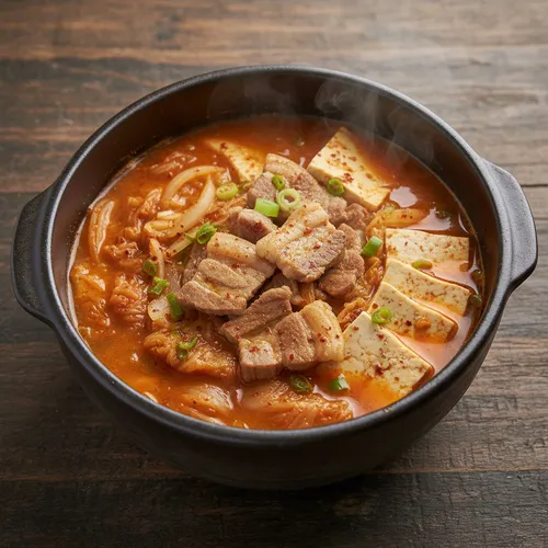 돼지목살 김치찌개