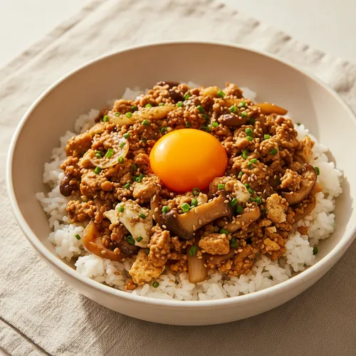 豆腐そぼろ丼