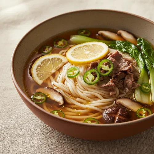 チョンジョンウォン コンダムベク麺 つゆそば