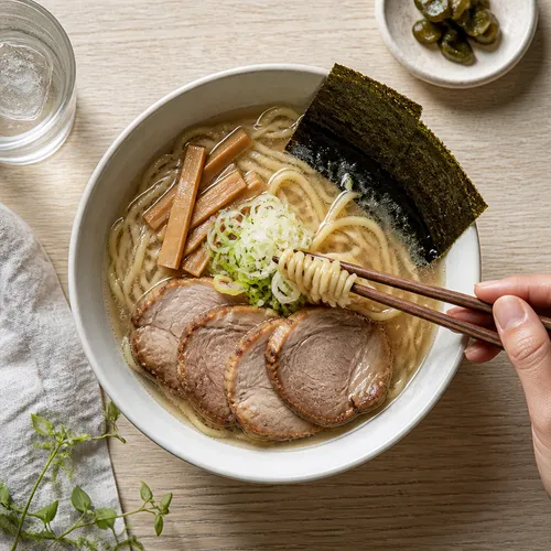 青森風濃厚煮干しラーメン