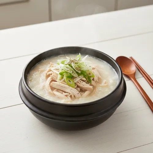 タッコムタン（鶏肉のスープ）