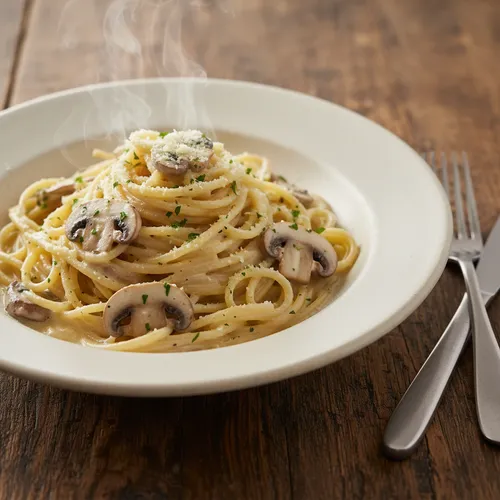 白ワインクリームソースパスタ