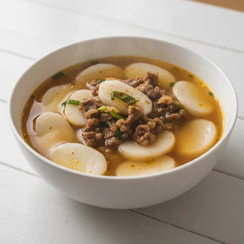 お正月の牛肉トック