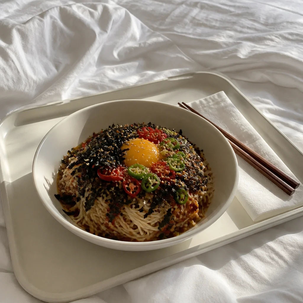 チョン・ホヨンシェフのピリ辛醤油麺