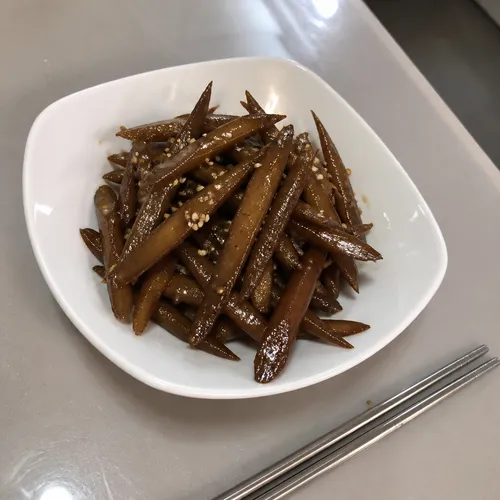 ごぼうの甘辛煮（ツヤツヤもちもち）