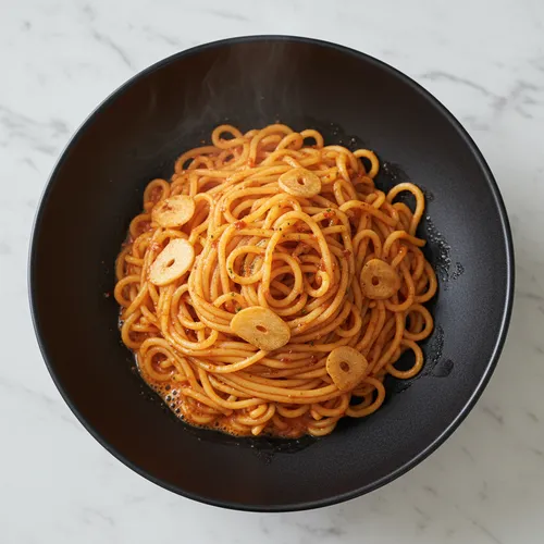 ソンシクさんのラーメンパスタ