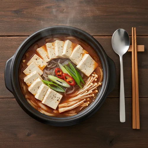 温かい豆腐チョンゴル
