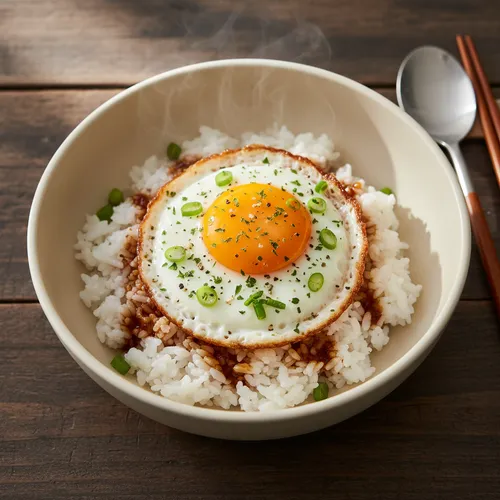 ケランチャンケバプ（醤油卵かけご飯）