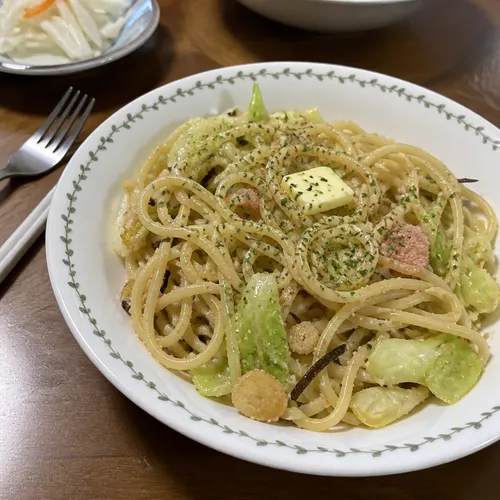 明太子シオコンブパスタ