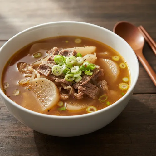 牛肉と大根のスープ(ソゴギムグク)