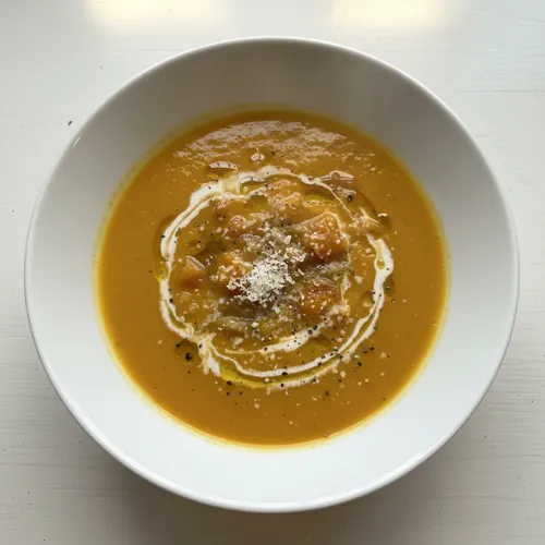 ヨーロッパ風かぼちゃスープ