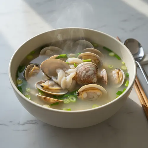 江華島の白ハマグリのスープ