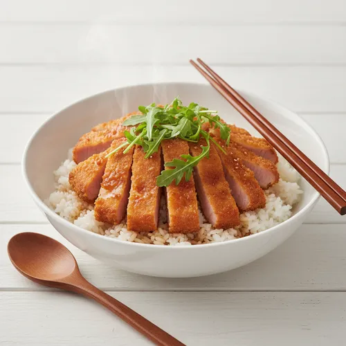 ハムカツ丼