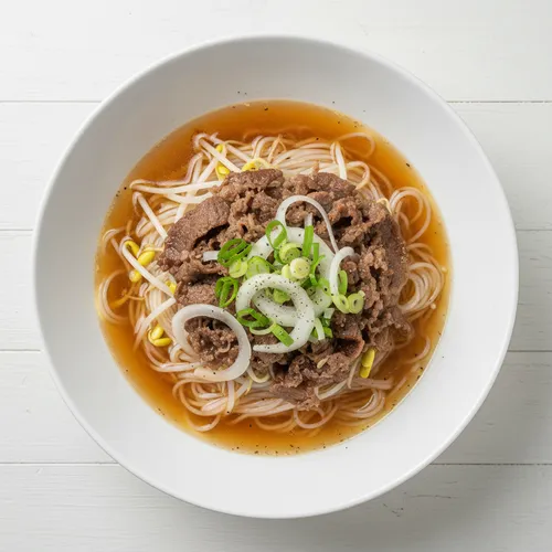 超簡単!牛バラ肉のビーフン