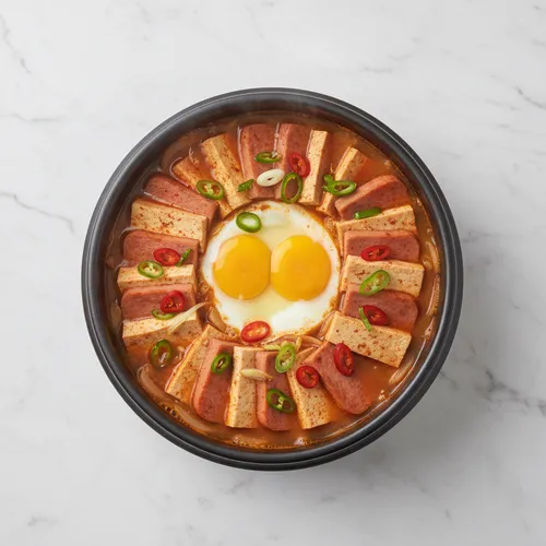 スパム豆腐チゲ