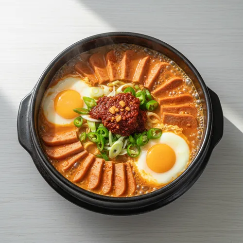 스팸 두부 찌개
