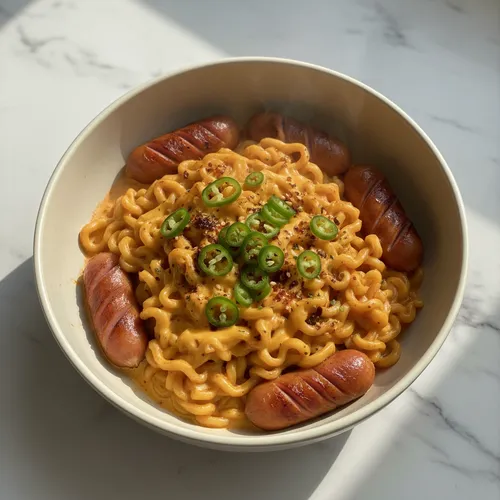 ブルダッククリームジンジャンポンラーメン