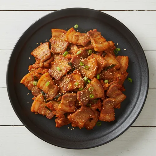 豚肉キムチ炒め