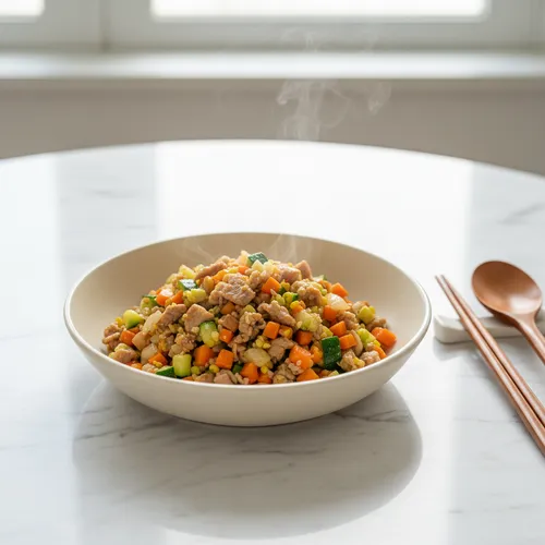万能豚肉野菜炒め（幼児食ベース）