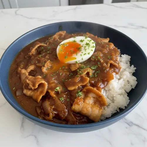 キャラメライズドオニオン和風カレー
