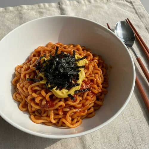ミルミョン風冷やしラーメン